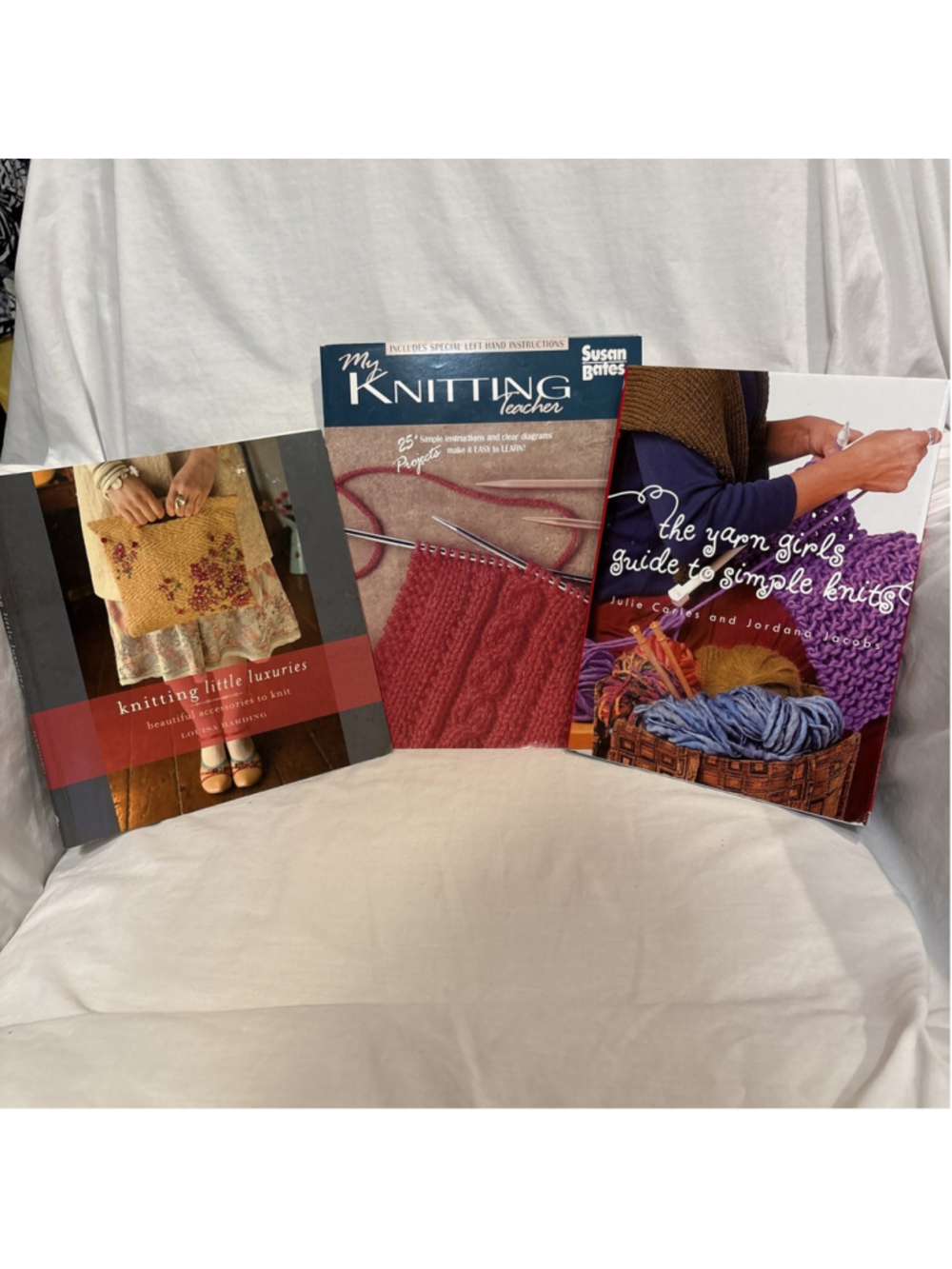 Knitting Books Lot Of 3￼ (1171)